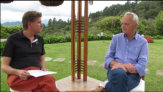 Mike Stocker interviewt Josef Stirnimann in Medellin.